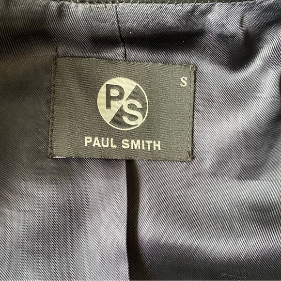 Paul Smith Men’s Moto Leather Jacket - Picture 4 of 4